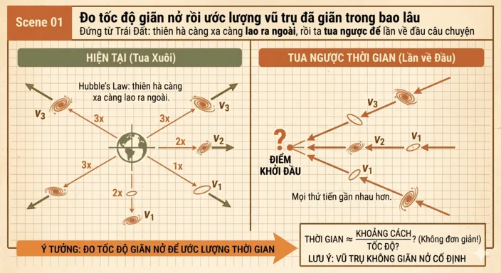 Tốc độ giãn nở vũ trụ theo thời gian